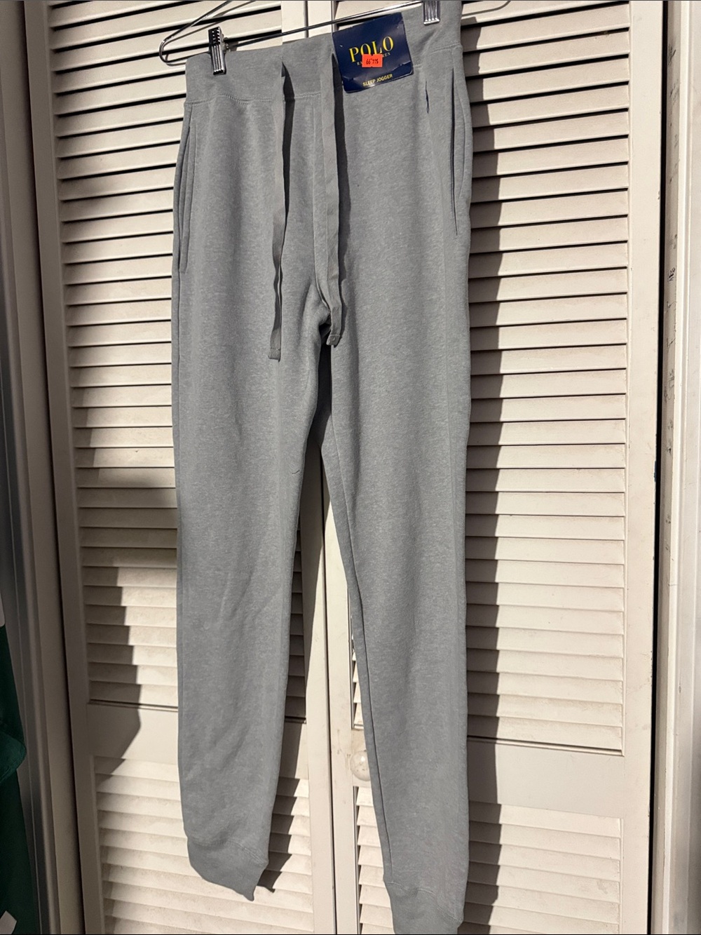 Polo by Ralph Lauren Light Gray Men's Jogger Sweatpants